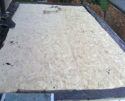 3-Ply Flat Felt Roofing Project in Sutton, Surrey 2