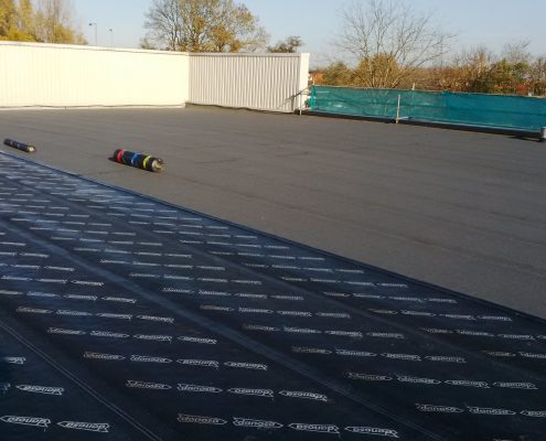 Flat Felt Roofing Project in Guildford 5