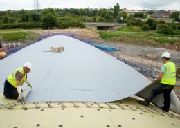 single-ply flat roofing