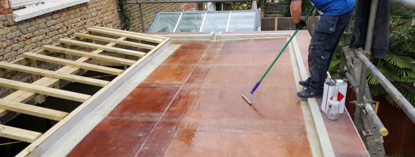 New Build GRP Fibreglass Roof 34 West Park Road, RIchmond 4