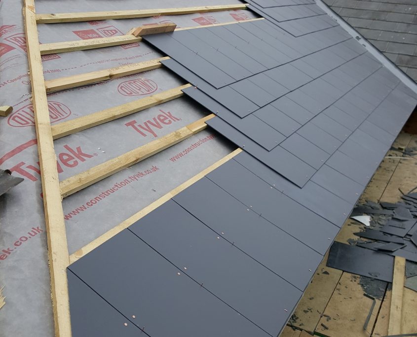 New Build Extension Roof in Staines, Middlesex C.F. Roofing Surrey