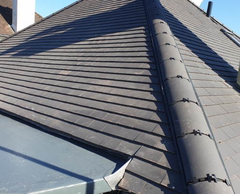 Ridge Tiles and Dormer Roof