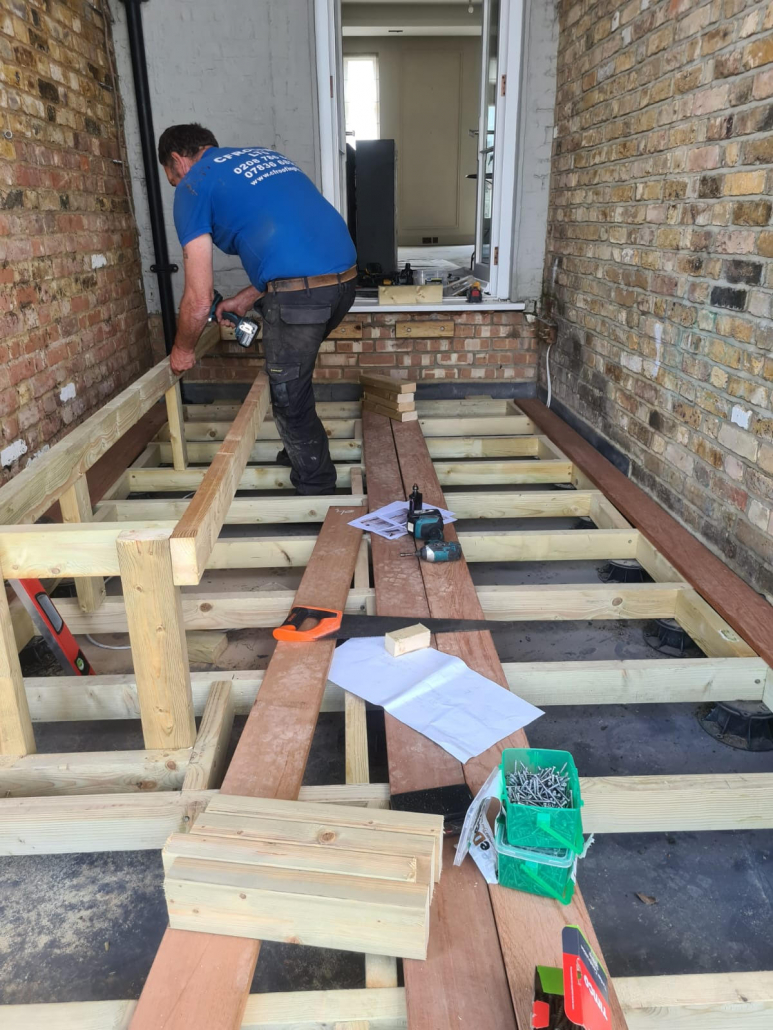 New Balcony in Belgravia, London W1 – C.F. Roofing Surrey