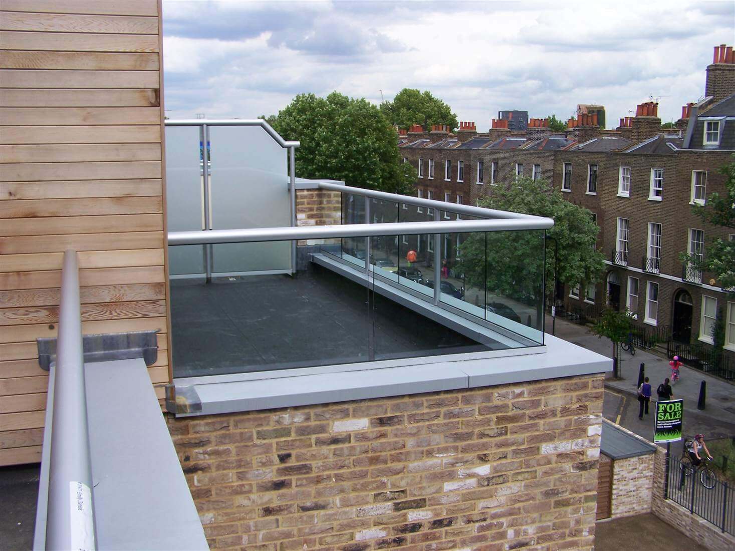 Balconies and Roof Terrace Decking – C.F. Roofing Surrey