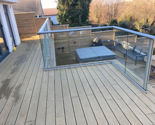 Final Decking and Balustrade 1